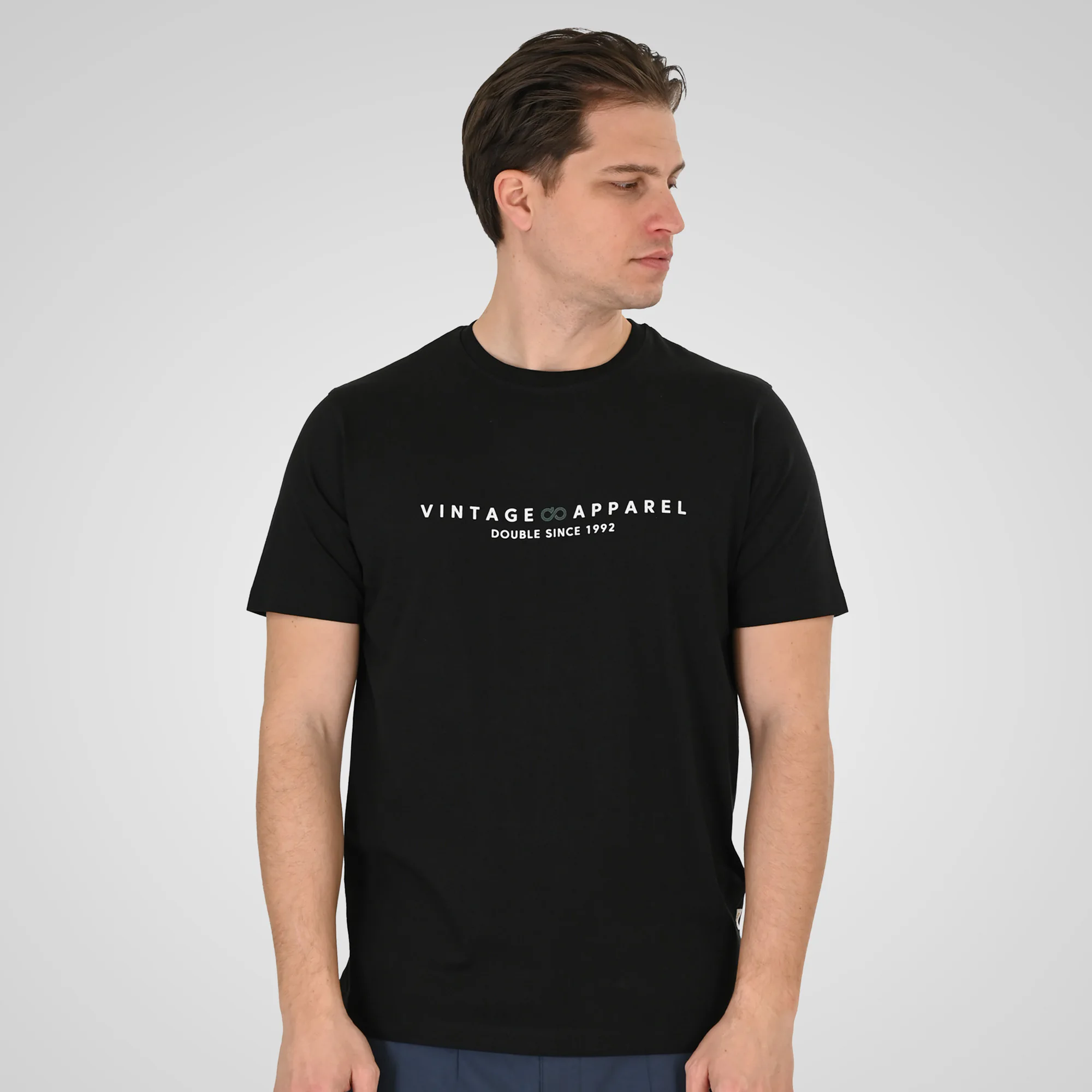 Double Ανδρικό Κοντομάνικο μακό 261TS-9125 Black