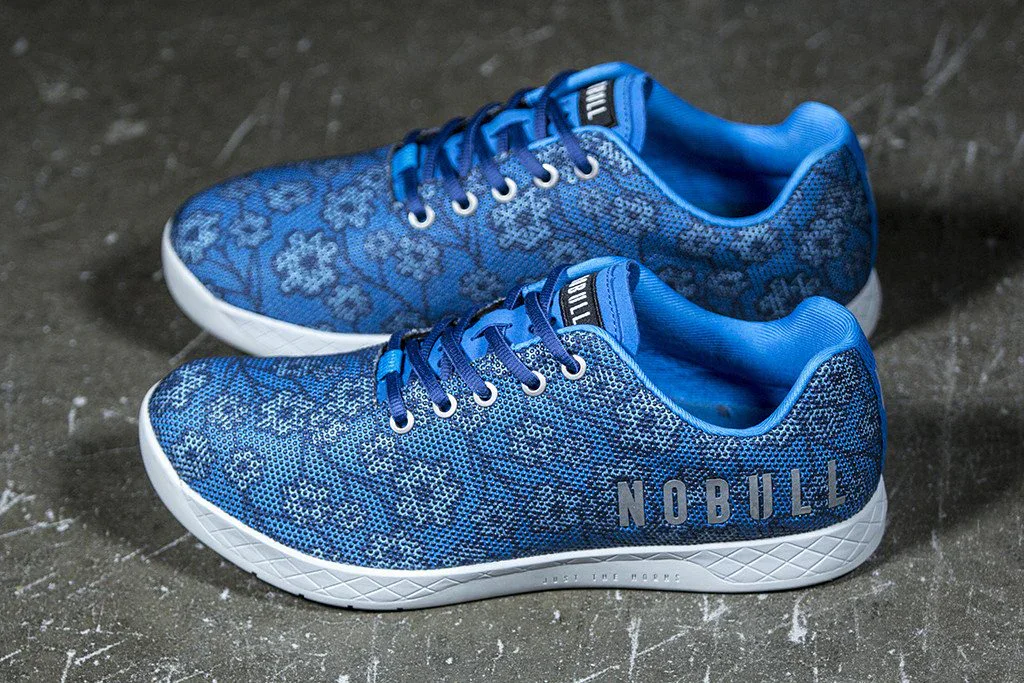 NoBull Superfabric Trainer Blue Daisy/Glacier Grey
