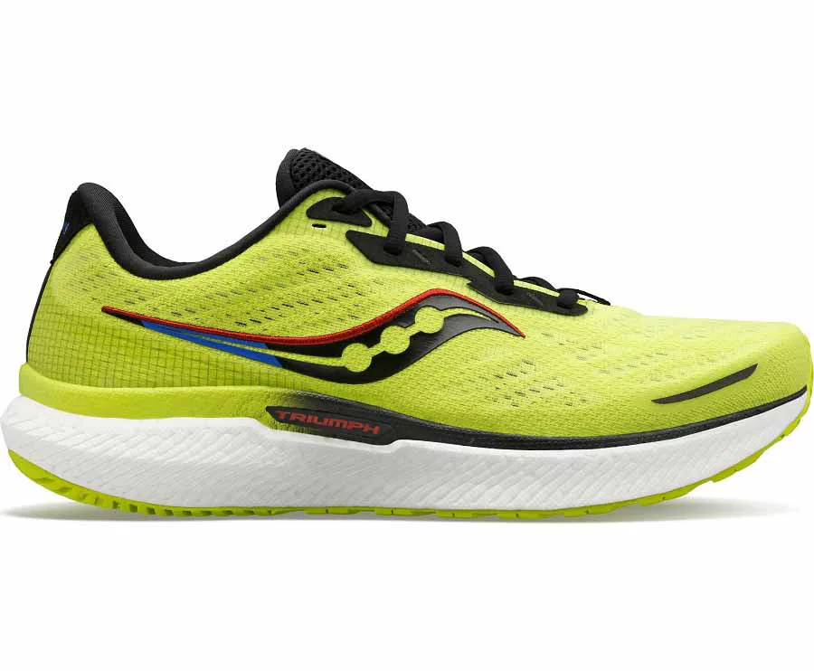 S20678-25 Saucony Men Triumph 19 (Acid/Blue)