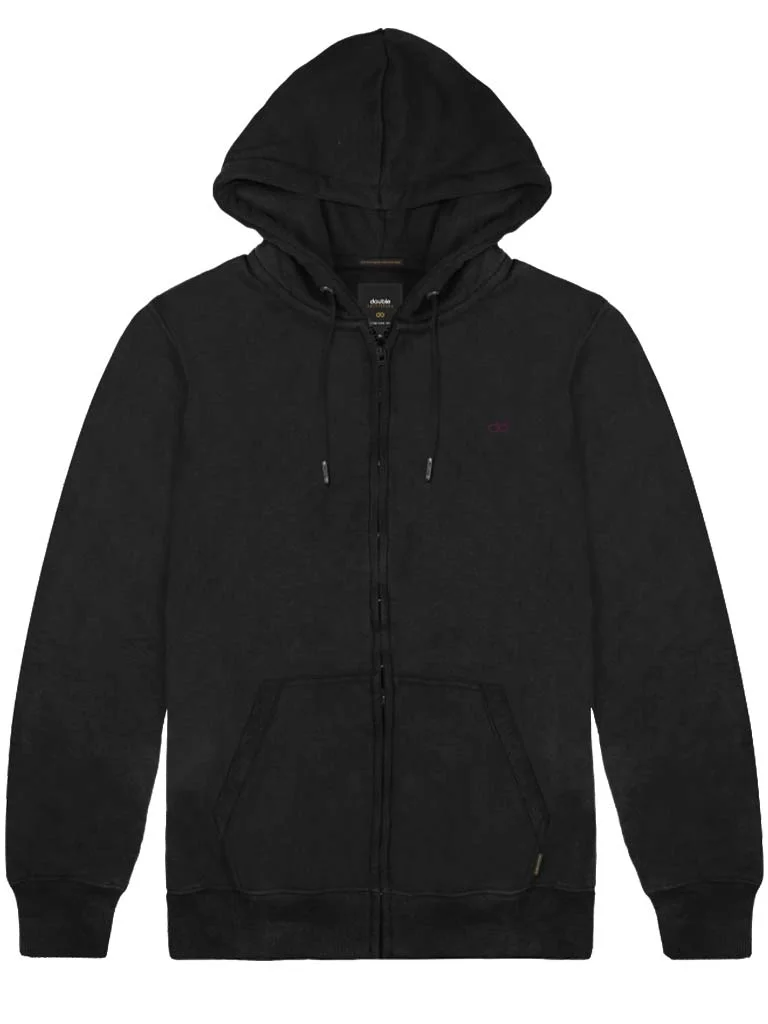 MTOP-1000A Double Ζακέτα Brushed Fleece (Μεγάλα Μεγέθη) Black