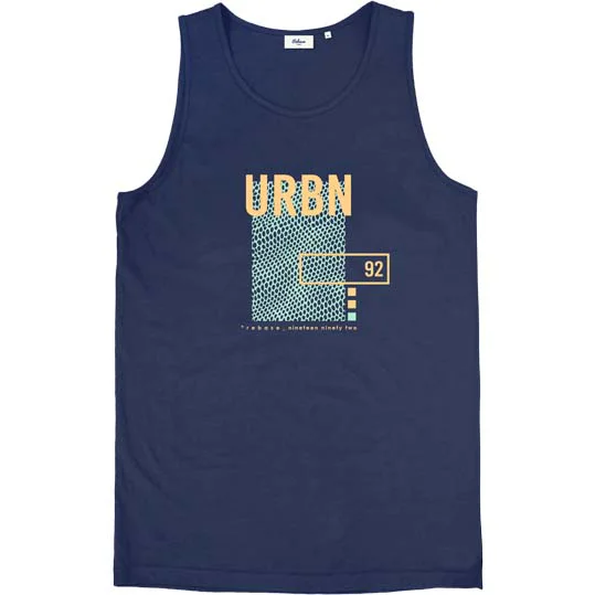 RTSL-8A Rebase Tank Top Graphic Print (Μεγάλα μεγέθη) (Royal Blue)