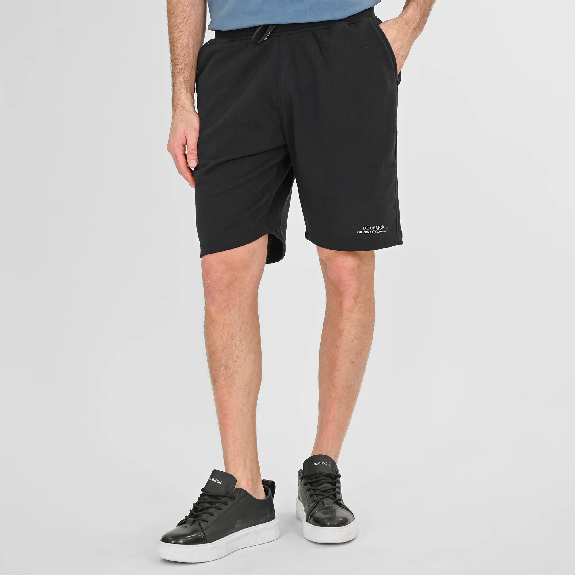 Double Ανδρική Αθλητική Βερμούδα 261MS-6030 Black
