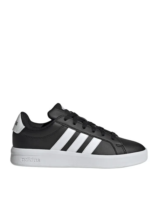Adidas Grand Court Παιδικά Sneakers Μαύρα JP9366
