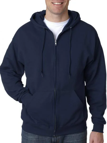 SWZ-280 Keya Hooded sweatshirt with full zip Χρώμα Μπλε