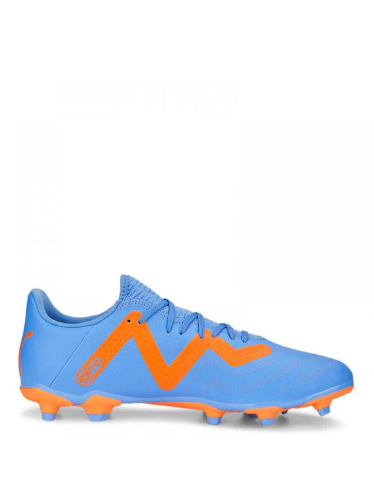 107187-01 Puma Future Play FG/AG Χαμηλά Ποδοσφαιρικά Παπούτσια με Τάπες Μπλε
