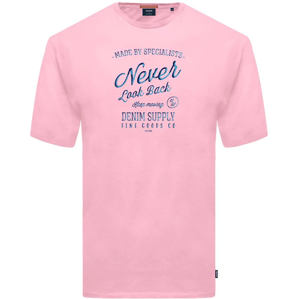 TS-200VA Double Short sleeve shirt (Μεγάλα μεγέθη) (Pink)