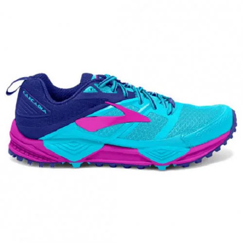 Brooks Cascadia Γυναικεία Αθλητικά παπούτσια Trail Running 12 120233-1B467  (Bluefish/Clematis/Blue Purple Cactus Flower)