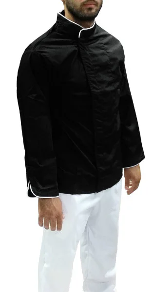 Cjacket 01 Σακάκι Μαγείρων Χρώμα Μαύρο