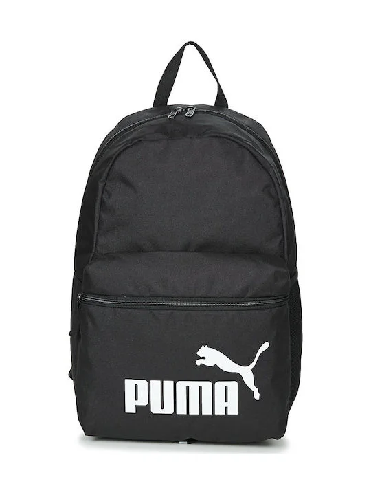 075487-01 Puma Phase Υφασμάτινο Σακίδιο Πλάτης Μαύρο