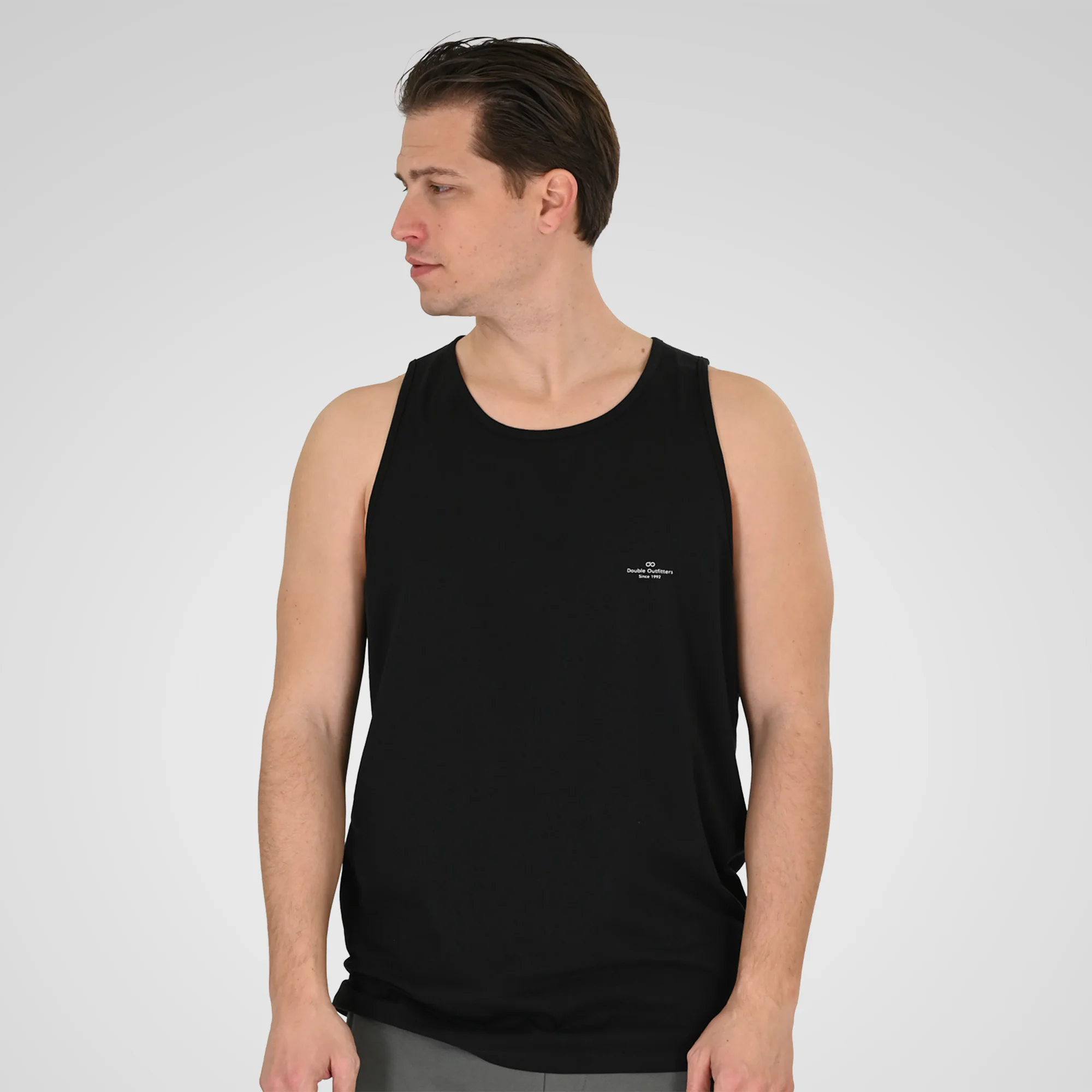 Double Αμάνικο Μπλουζάκι 261TSL-9134 Black