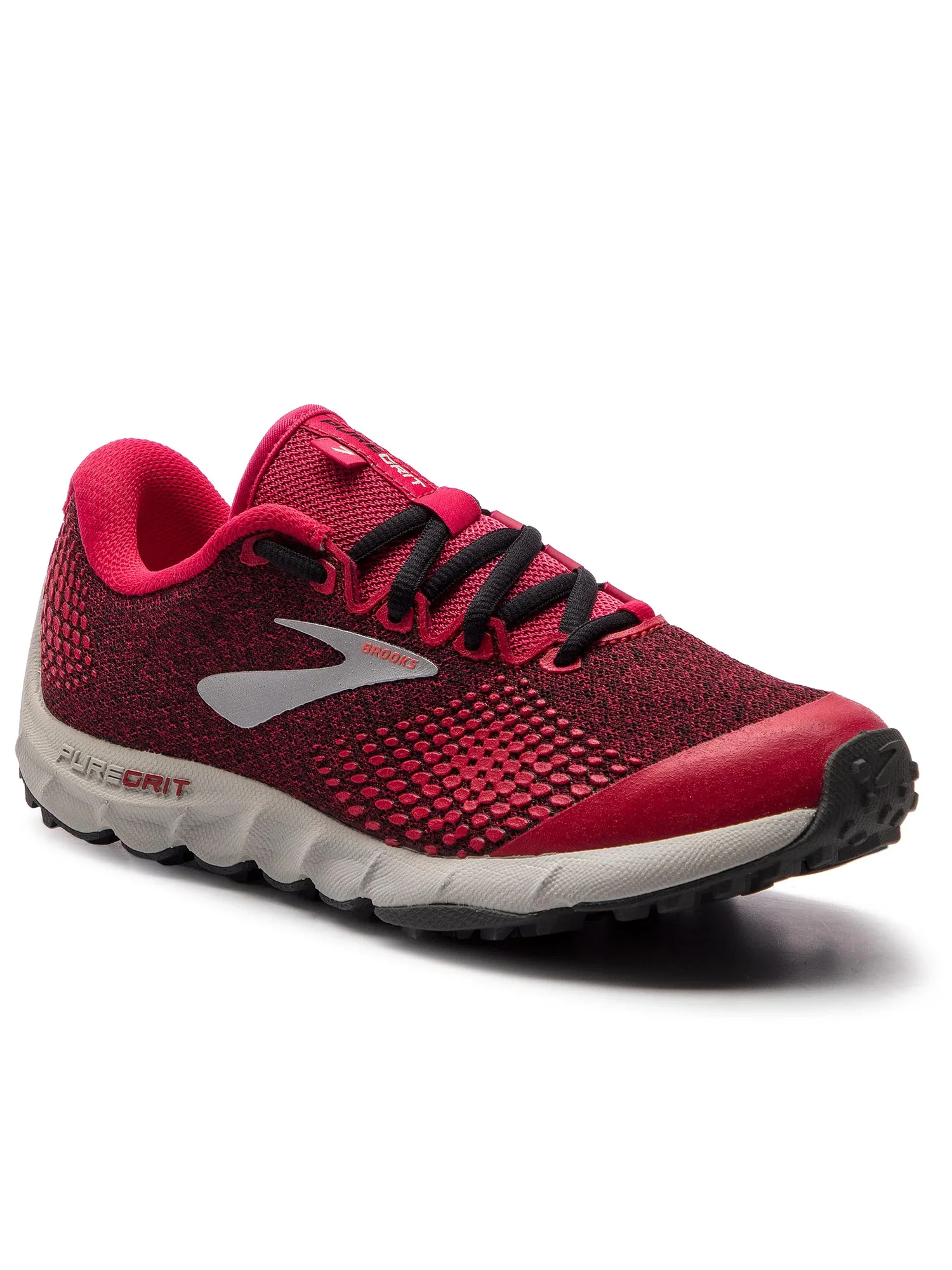 Brooks Pure Grit 7 Trail Γυναικεία Αθλητικά Παπούτσια Trail Running 120280-1B688 (Pink/Black/Grey)