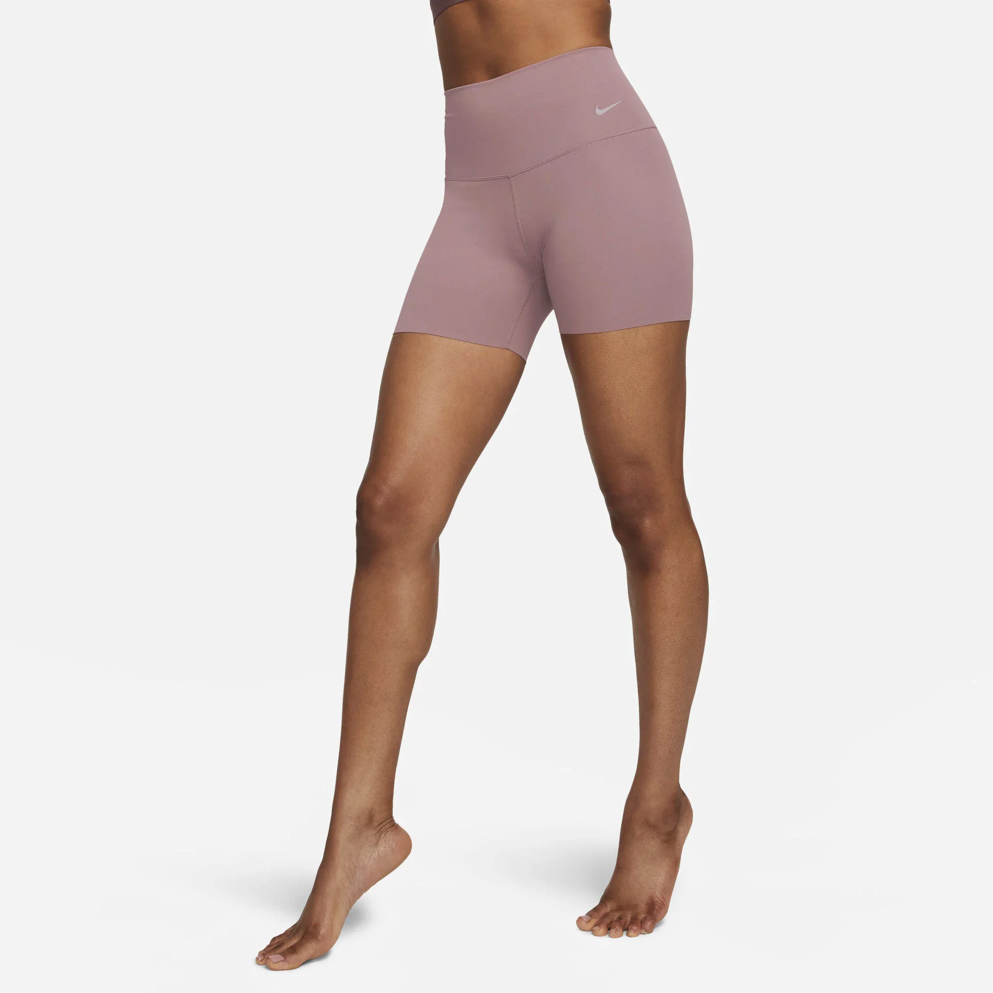 FN3156-208 Nike Zenvy Women's Gentle-Support High-Waisted 5" Biker Shorts