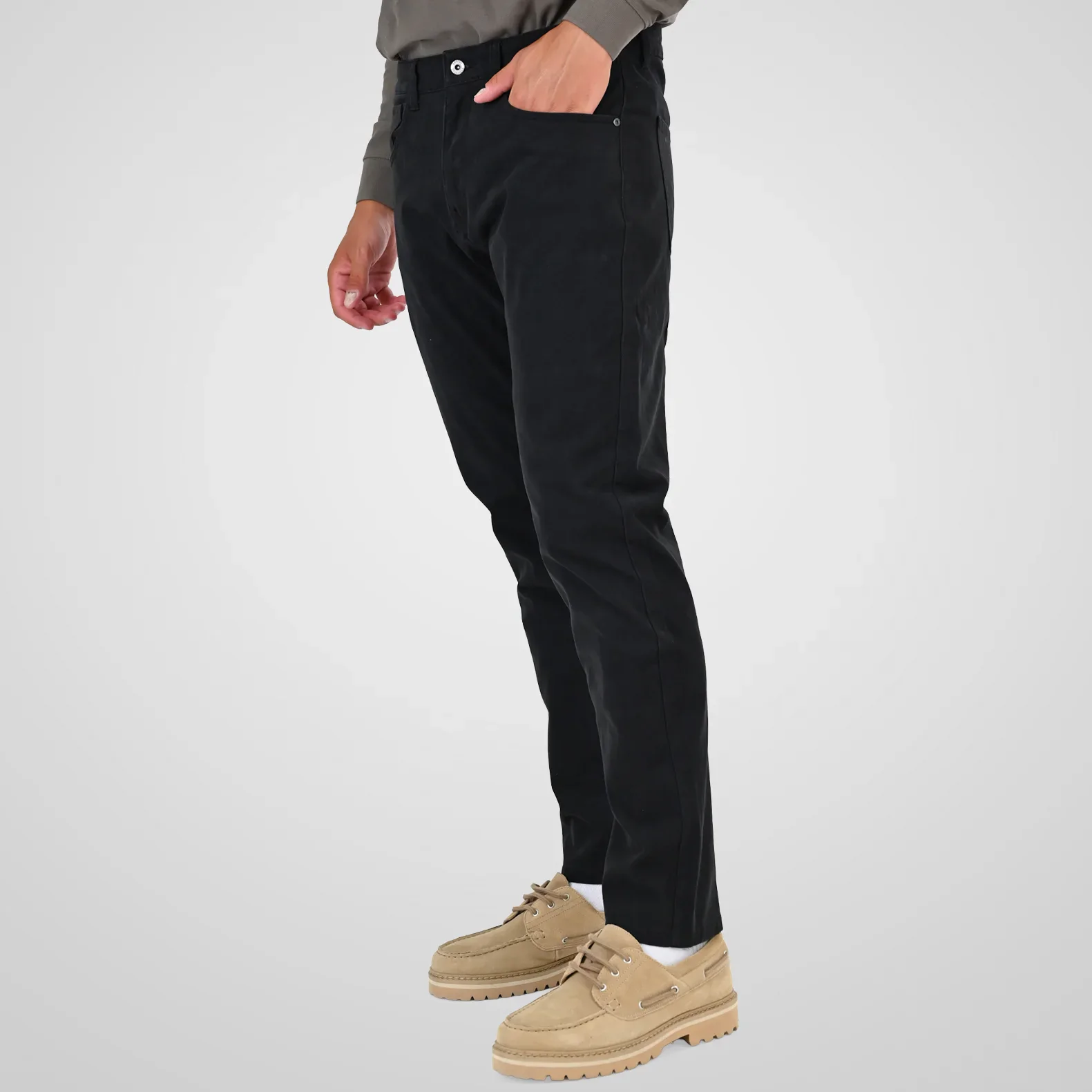 Double Five Pockets Pants 262FP-4135 black