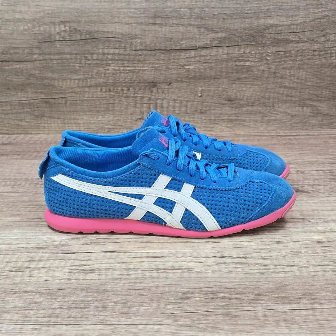 Asics Rio Runner Blue/Pink D377Y 4201