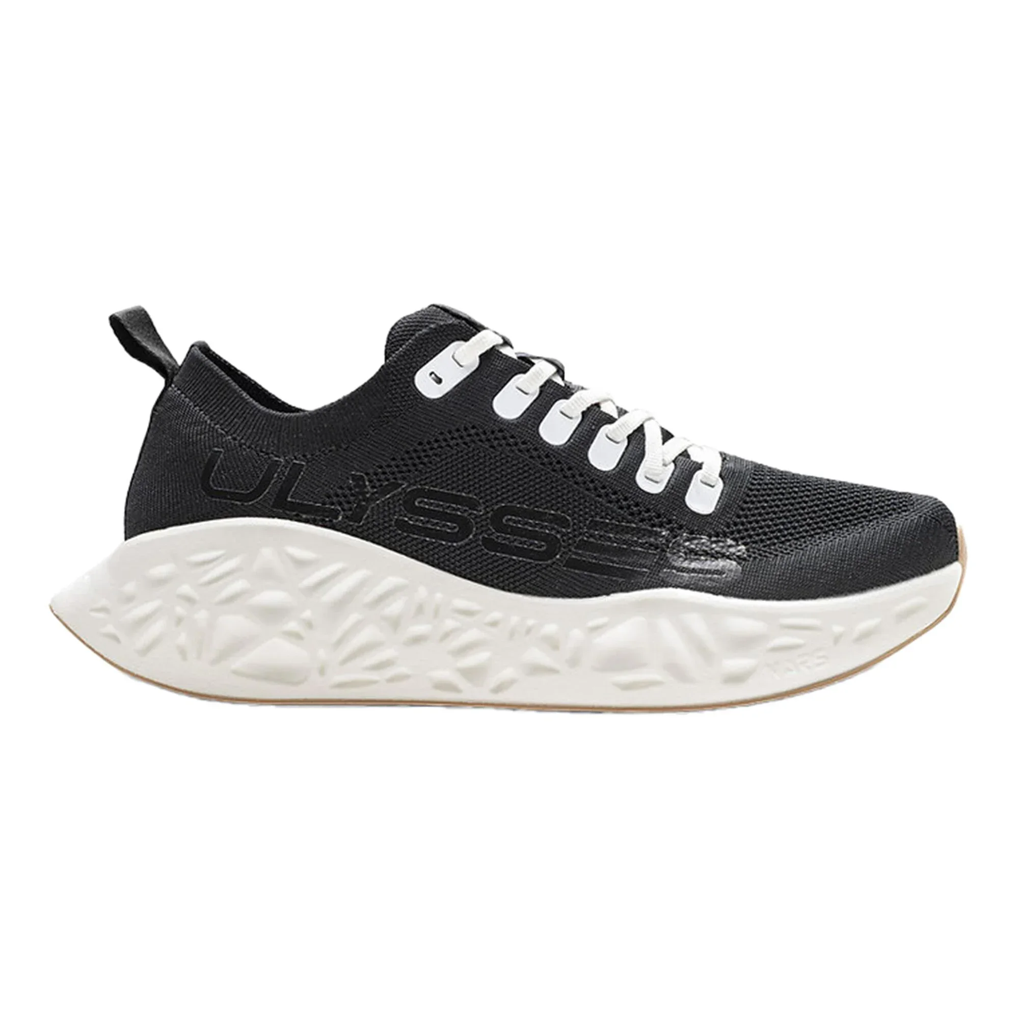 Ulysses Unisex Running Shoes HONI HN-999000 Black Hevea