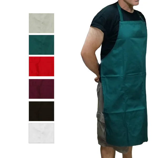 Apron 03 Ποδιά Μαγείρων μακριά με στηθούρι