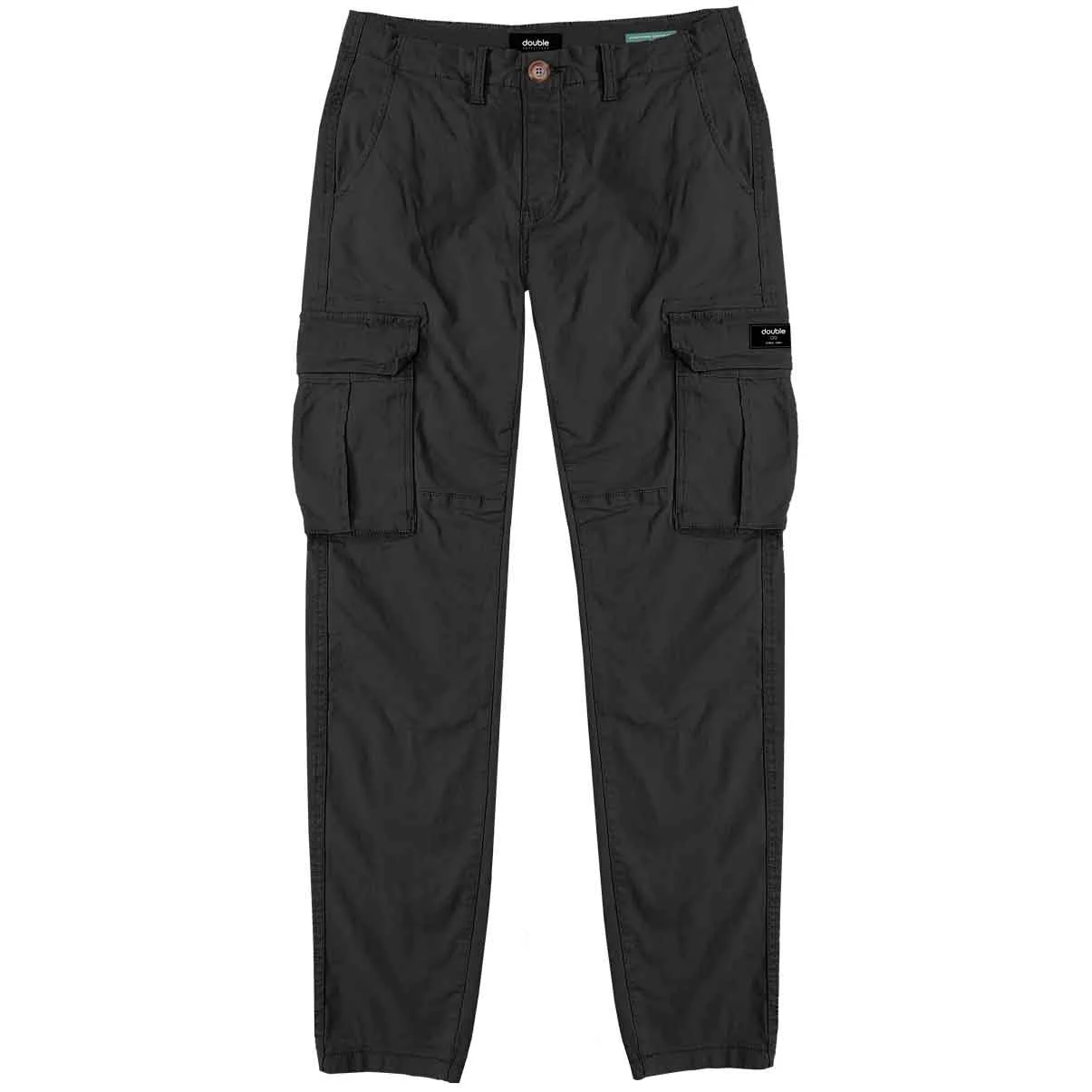 CCP-34VA Double Chinos Pants (Μεγάλα μεγέθη) Black