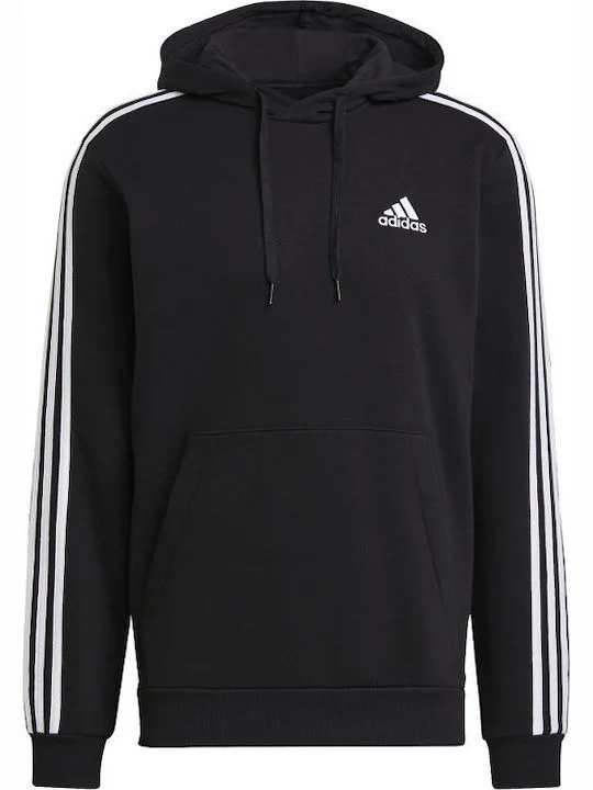 GK9072 Adidas M 3S FL Hoodie (Black)