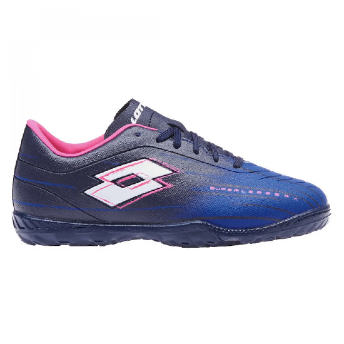 Lotto Solista 700 IX TF JR Blue/All White/Olympian Blue