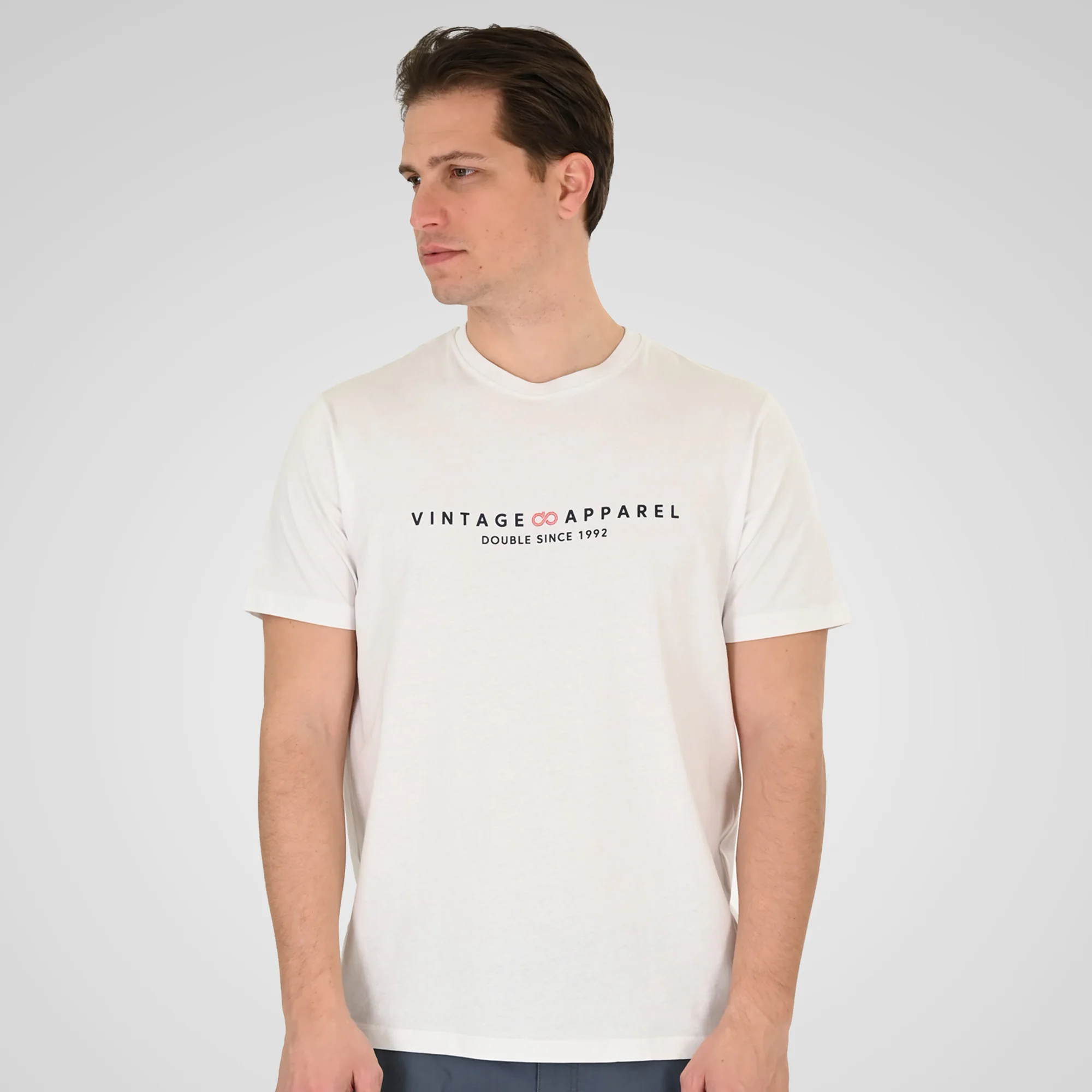 Double Ανδρικό Κοντομάνικο μακό 261TS-9125 White