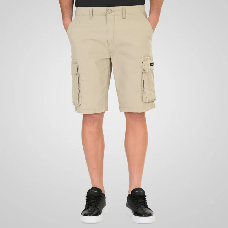 Rebase Ανδρική Cargo Βερμούδα  261RMSHO-7030 Ice Grey