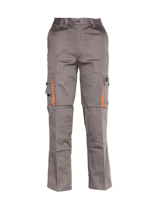 507 Fageo Trousers Grey/Orange