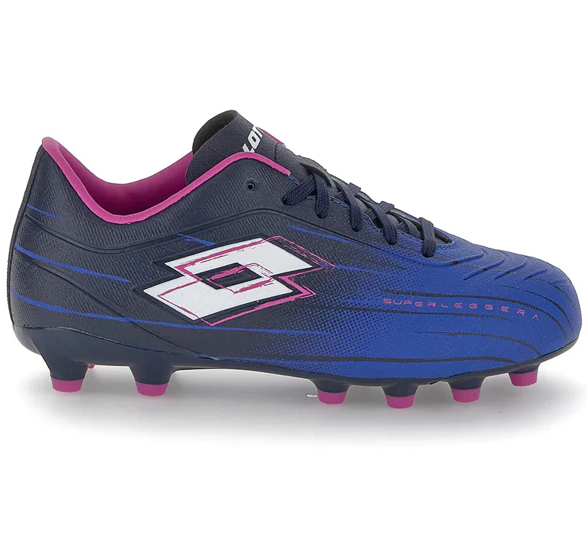 Lotto Solista 700 IX FG JR Dress Blue/All White/ Olympian blue 221360 CJS