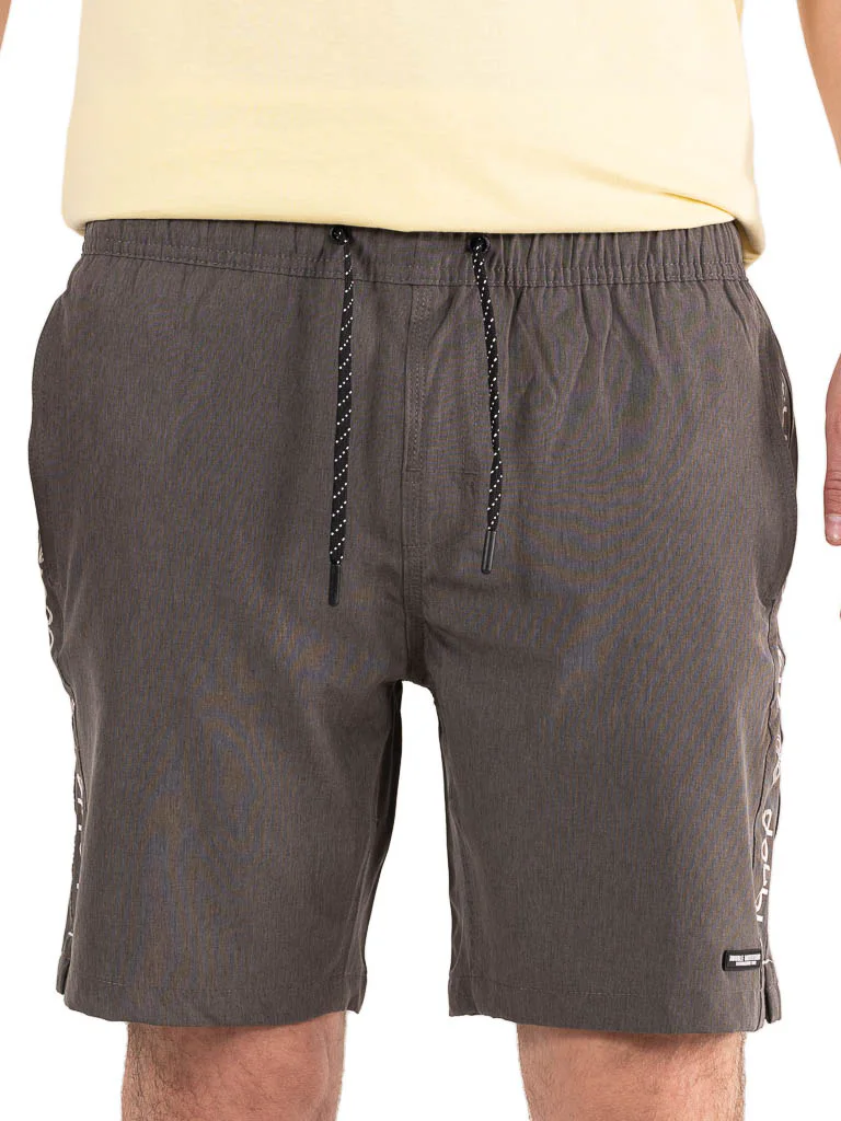 MTS-148 Double Short  Black Melange