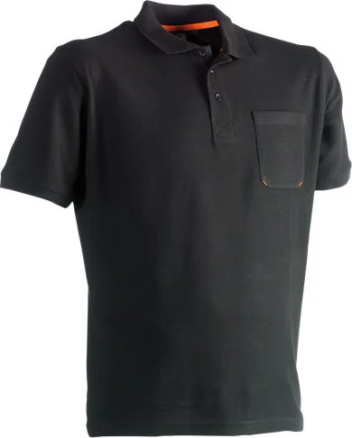 241211134 Herock Leo polo short sleeves (Black)