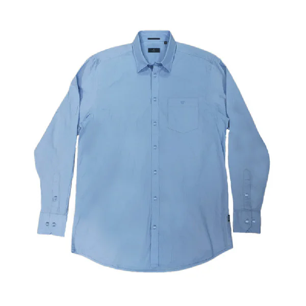 GS-9A Double Classic Line Shirt (μεγάλα μεγέθη)(light blue)
