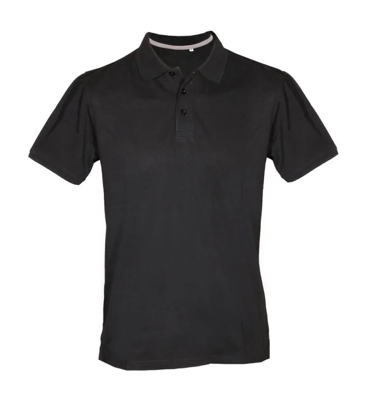 KMP180C Keya Prime Polo Κοντομάνικο Μπλουζάκι Μαύρο 180gr