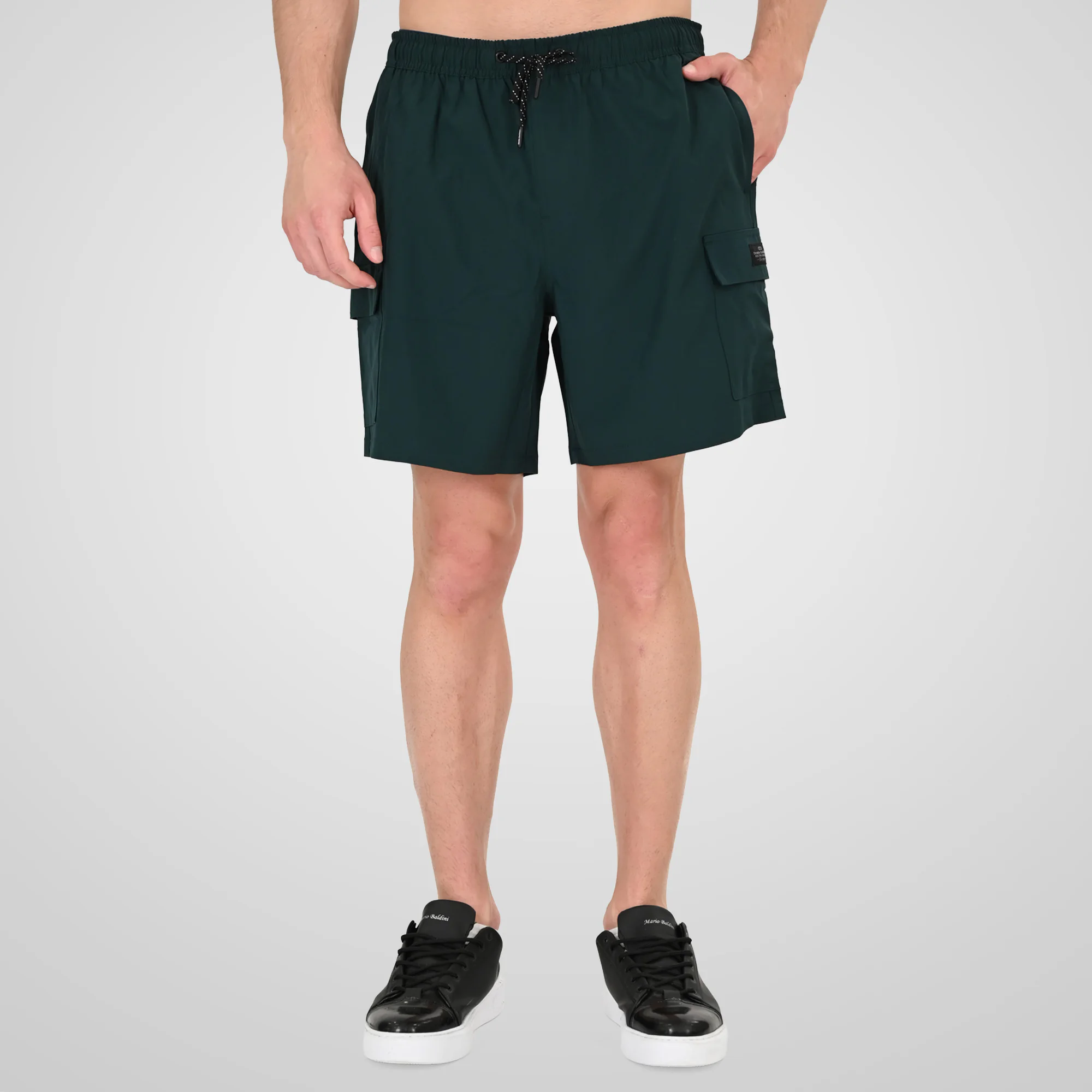 Double Μαγιό Shorts 261MTS-8033 Hunter Green