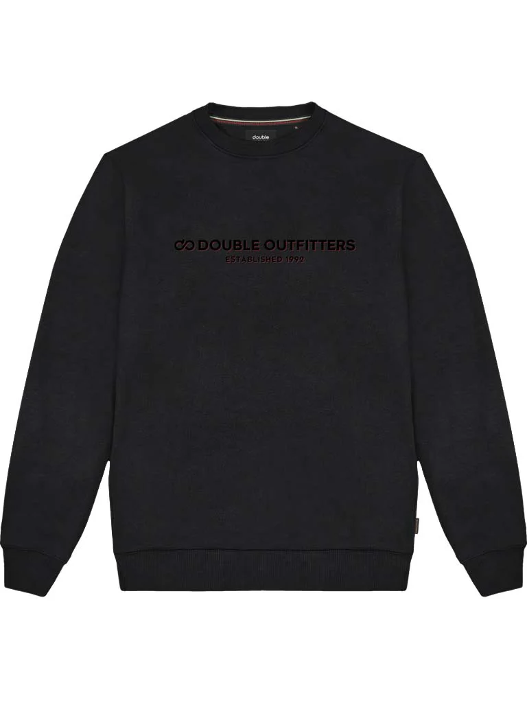 MTOP-1008 Double Φούτερ Brushed Fleece Black