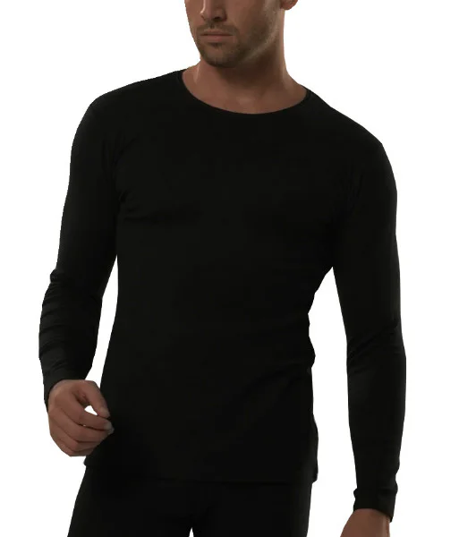 KT01M Kota Thermal Underwear Ανδρική ισοθερμική μπλούζα Χρώμα Μαύρο