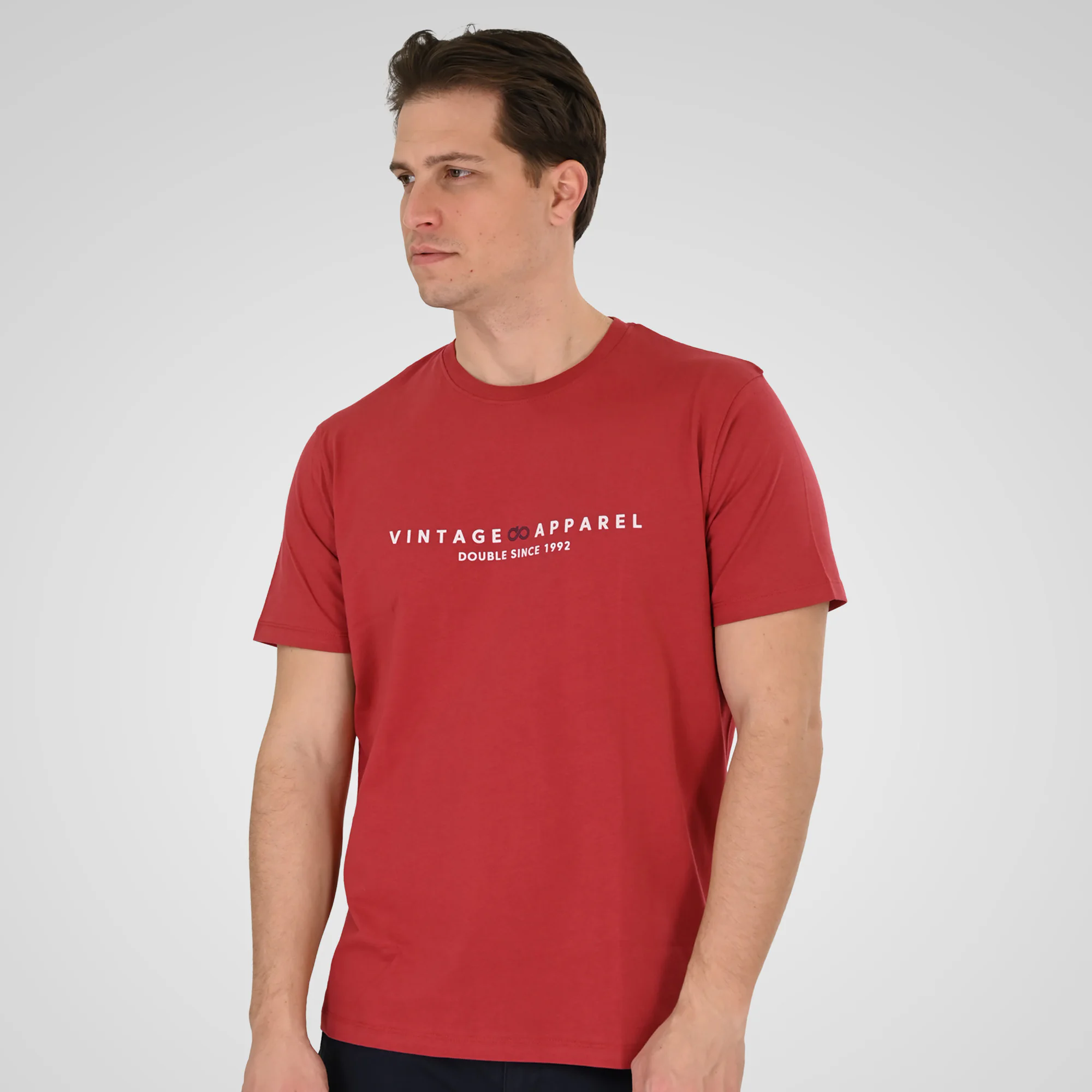 Double Ανδρικό Κοντομάνικο μακό 261TS-9125 Red Rose