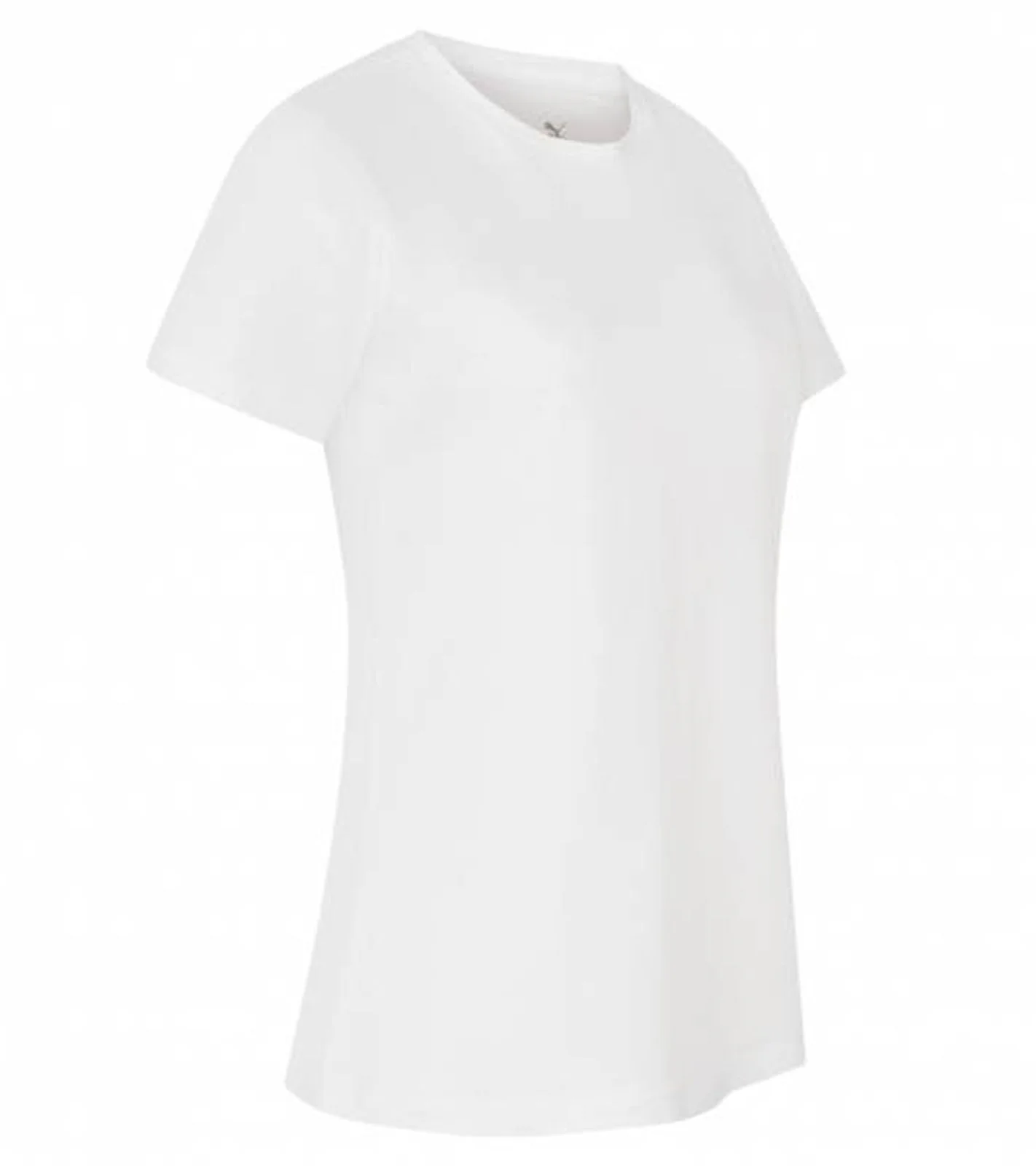 678258 01- 1PK Puma Women Blank Base T-shirt White