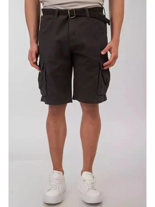Double Ανδρική Βερμούδα Cargo 251MSHO-7011A Anthracite