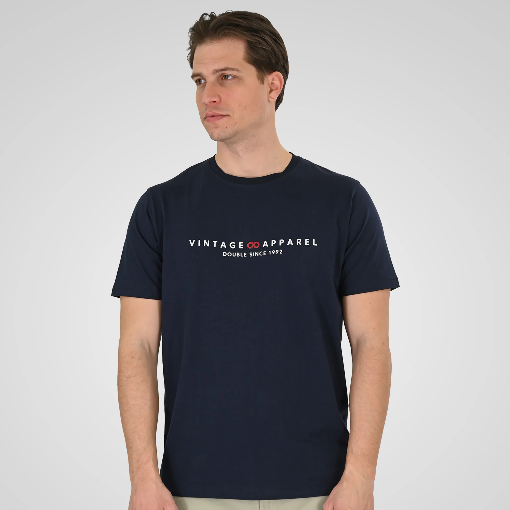 Double Ανδρικό Κοντομάνικο μακό 261TS-9125 Navy