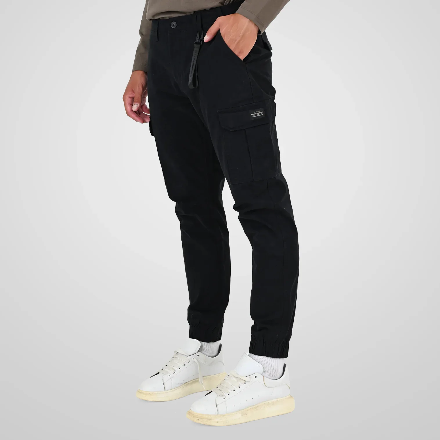 Double Cargo Pants 262CCP-4130 Black