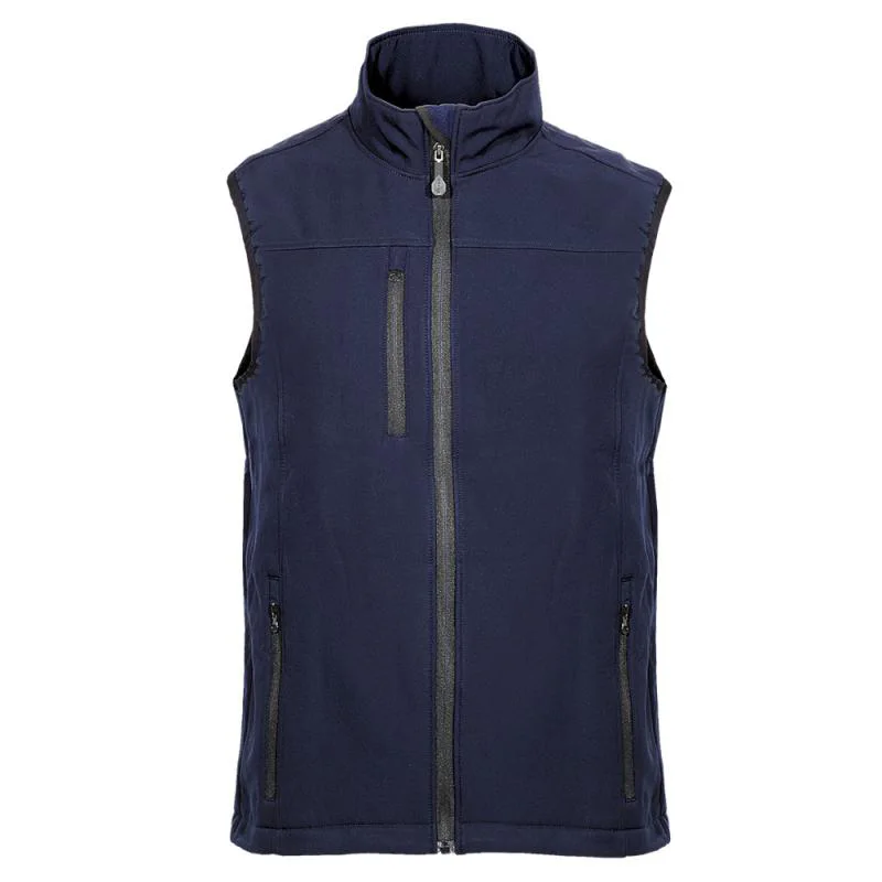 Fageo Ανδρικό Γιλέκο Εργασίας Softshell με Επένδυση Fleece Navy Μπλε Fag 069