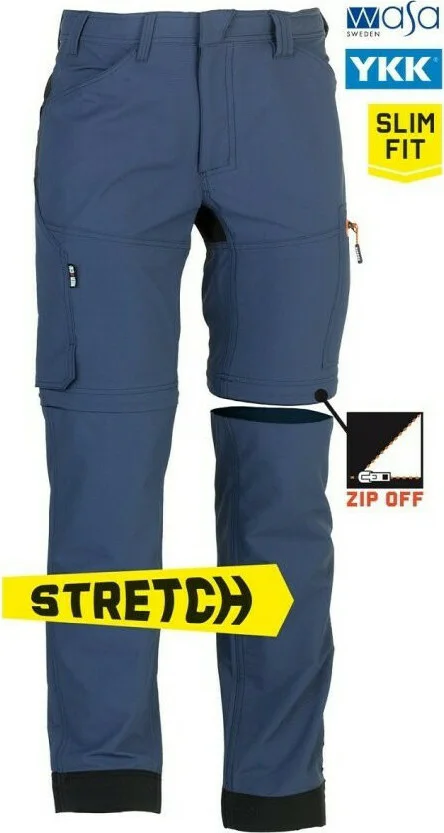 050684134  Herock Tornado Zip Off trousers STORM BLUE