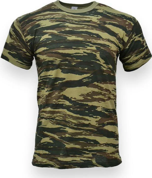 Κοντομάνικο T-shirt Παραλλαγής από 100% Βαμβάκι