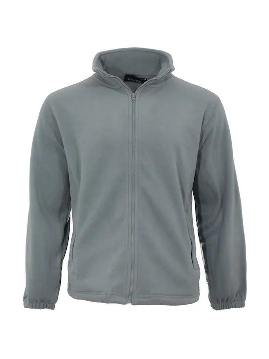 Ζακέτα Fleece Fageo 614 Γκρί