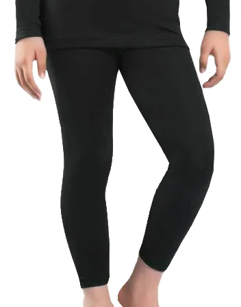 KT02KG Kota Thermal Underwear Παιδικό ισοθερμικό κολάν για κορίτσι Χρώμα Μαύρο