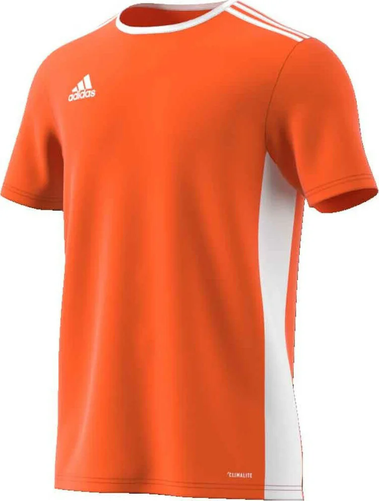 Adidas Entrada 18 Aeroready JSY CD8366 Αθλητικό T-shirt Πορτοκαλί