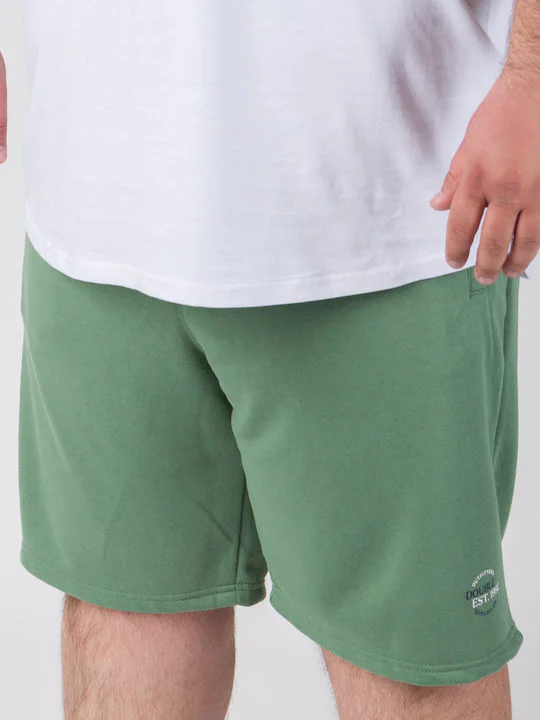 Double Ανδρική Αθλητική Βερμούδα MS-37A Green