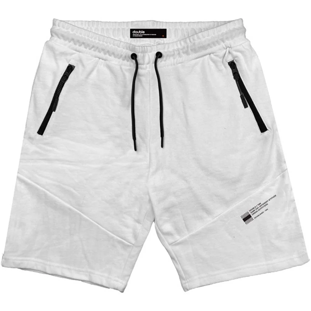 MS-30VA Double Terry Fleece Βερμούδα (Μεγάλα μεγέθη) (Off White)