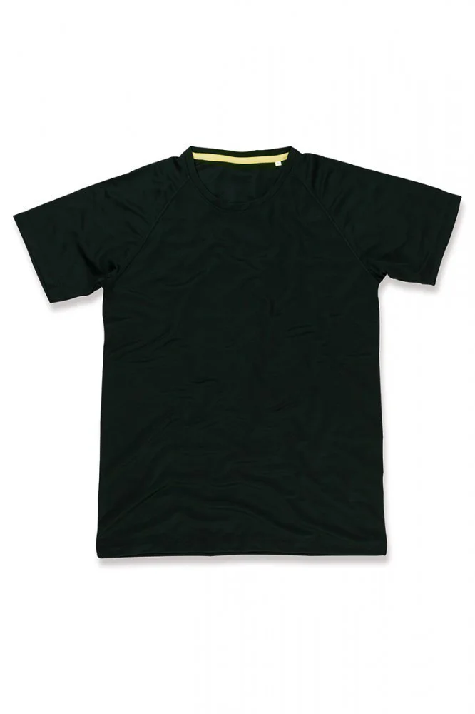 Μπλούζα Κοντομάνικη  Dry Fit 140gr Μαύρη