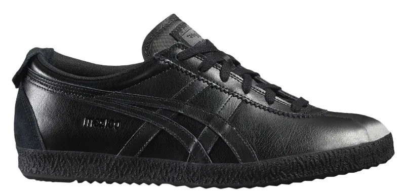 D6K4L 9090 Asics Mexico Delegation Leather (black/black)
