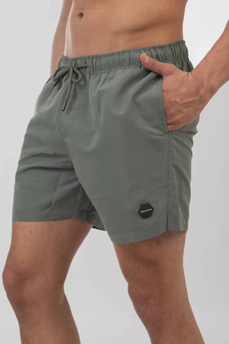 Double Shorts Dusty Green 251-MTS-8006